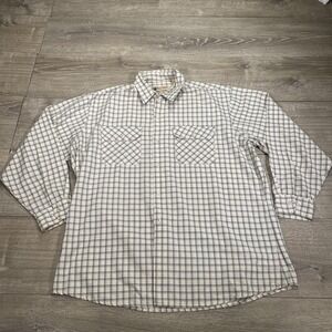 Big Mac Shirt Mens Extra Large‎ Plaid Button Up Long Sleeve Workwear Vintage